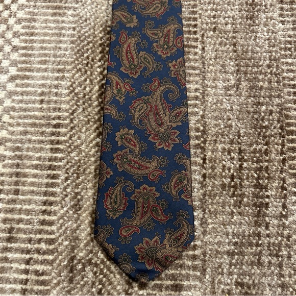 Coach Other - Coach Men's Neck Tie Multicolor Paisley Print 100% Italian Silk 56 x 3.5